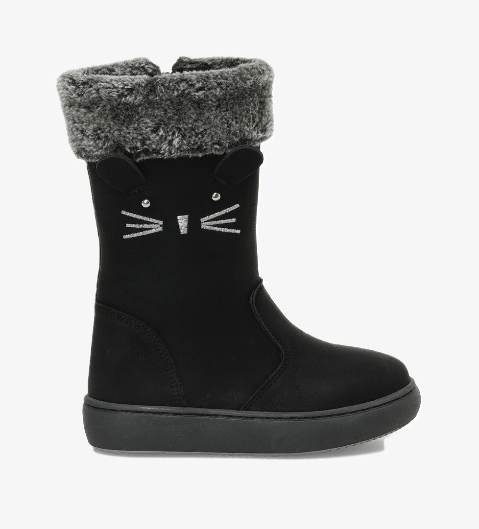 Polaris KDES P 4PR Siyah Kız Çocuk Çizme - Görsel 1