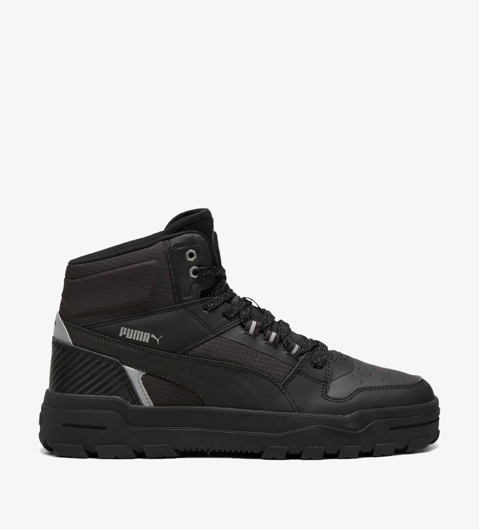 Puma Rebound Abrupt Siyah Erkek High Sneaker