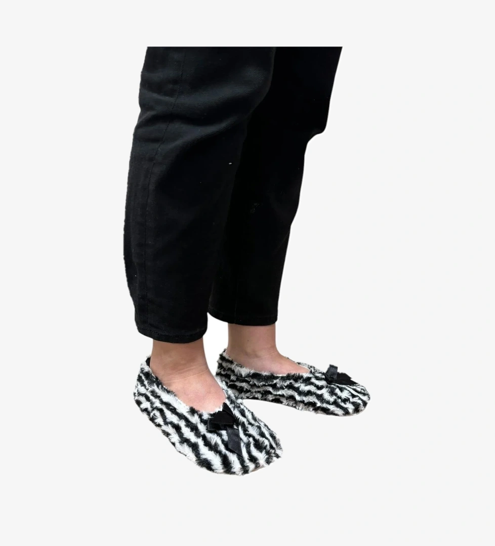 Kadın Ev Babeti Panduf SİYAH