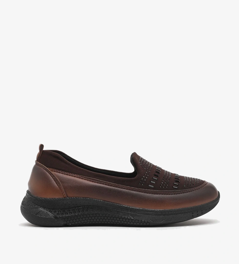 Kadın Taba Rahat Kalıp Anne Ayakkabı