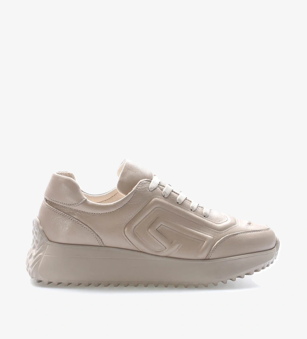 Hakiki Deri Kadın Casual Ayakkabı 136ZA507 - Görsel 1