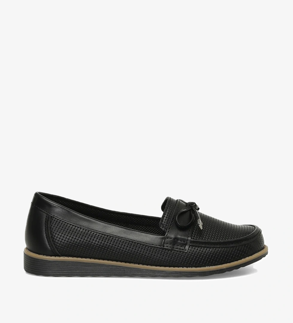 162529.Z5FX Siyah Kadın Loafer - Görsel 1