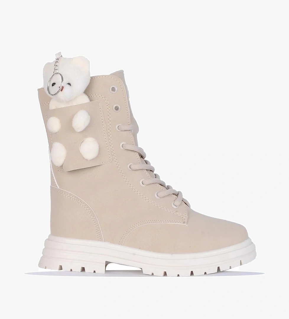 Skuaıter F2402 Kürklü Ayıcıklı Kız Çocuk Bot