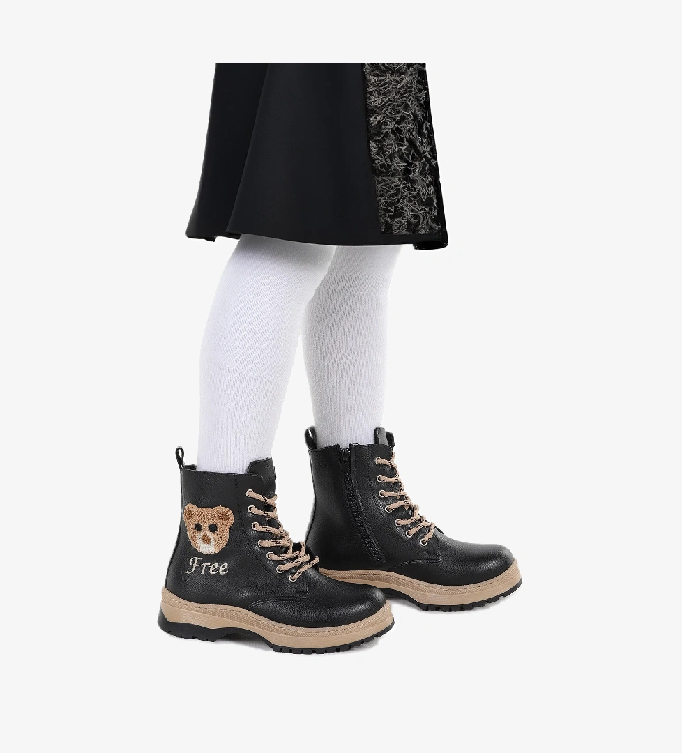 Termo Taban Kız Çocuk Bot 625 Cilt Siyah