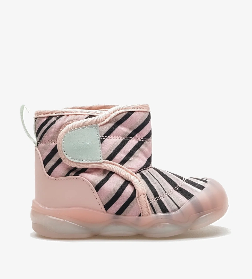 Helyum Kız Çocuk Kürklü Işıklı Günlük Kar Botu 24k 943.482 Bk Pudra - Görsel 1