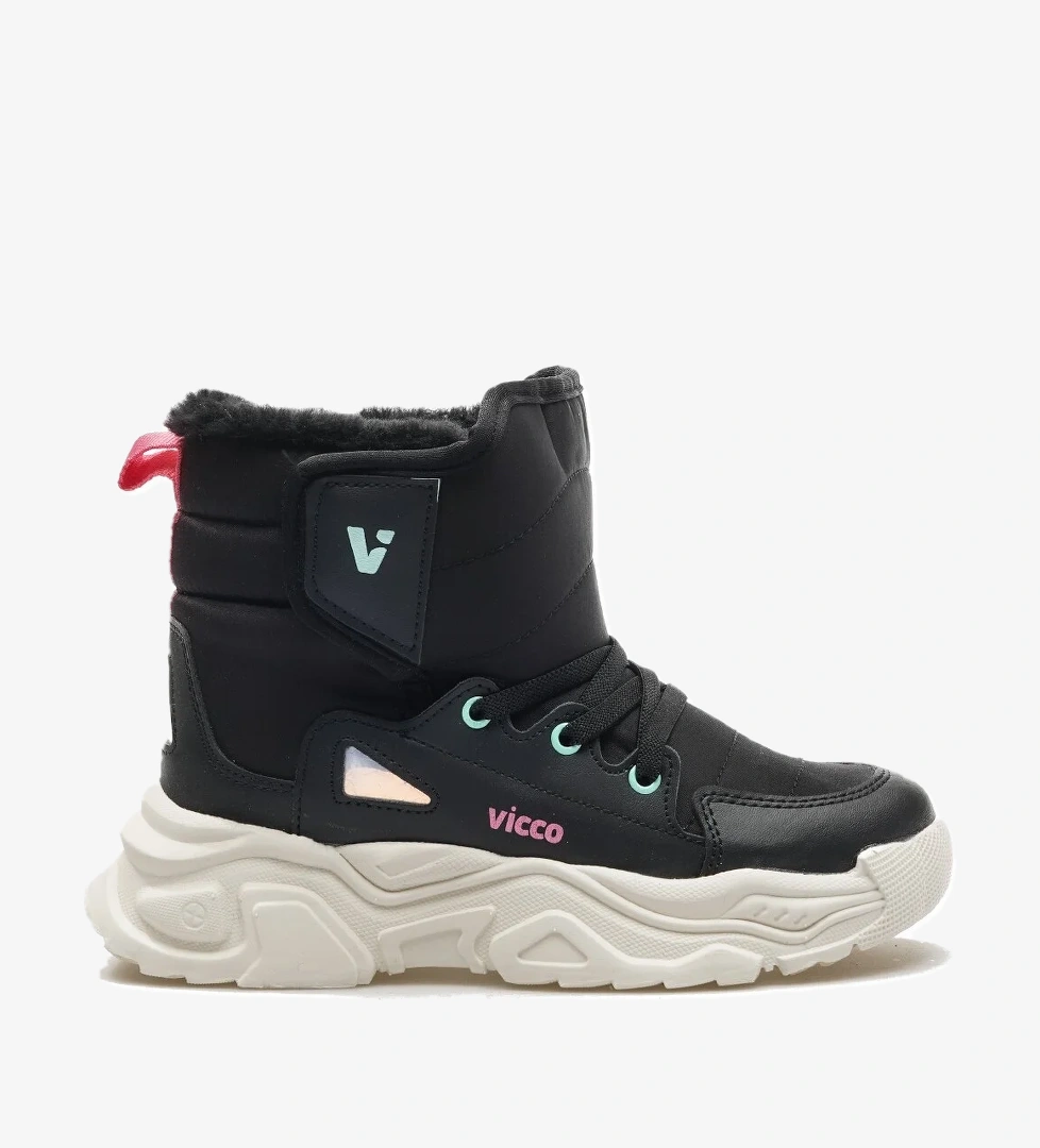 Fit Unısex Çocuk Outdoor Günlük Kar Botu 24k 943.466 Fu Siyah - Görsel 1
