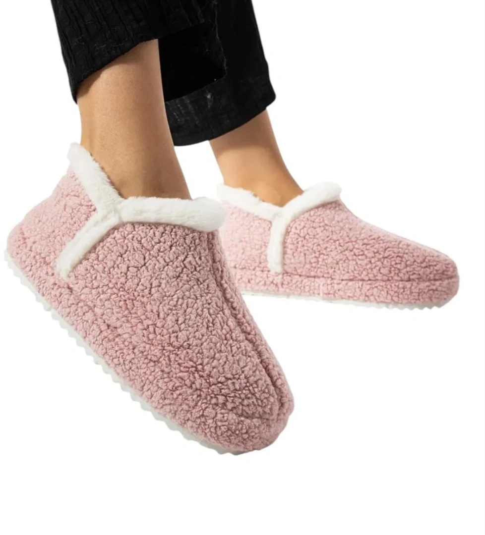 Kadın Panduf | Ev Botu | Ev Ayakkabısı Eva Kalın Hafif Kaymaz Taban PUDRA