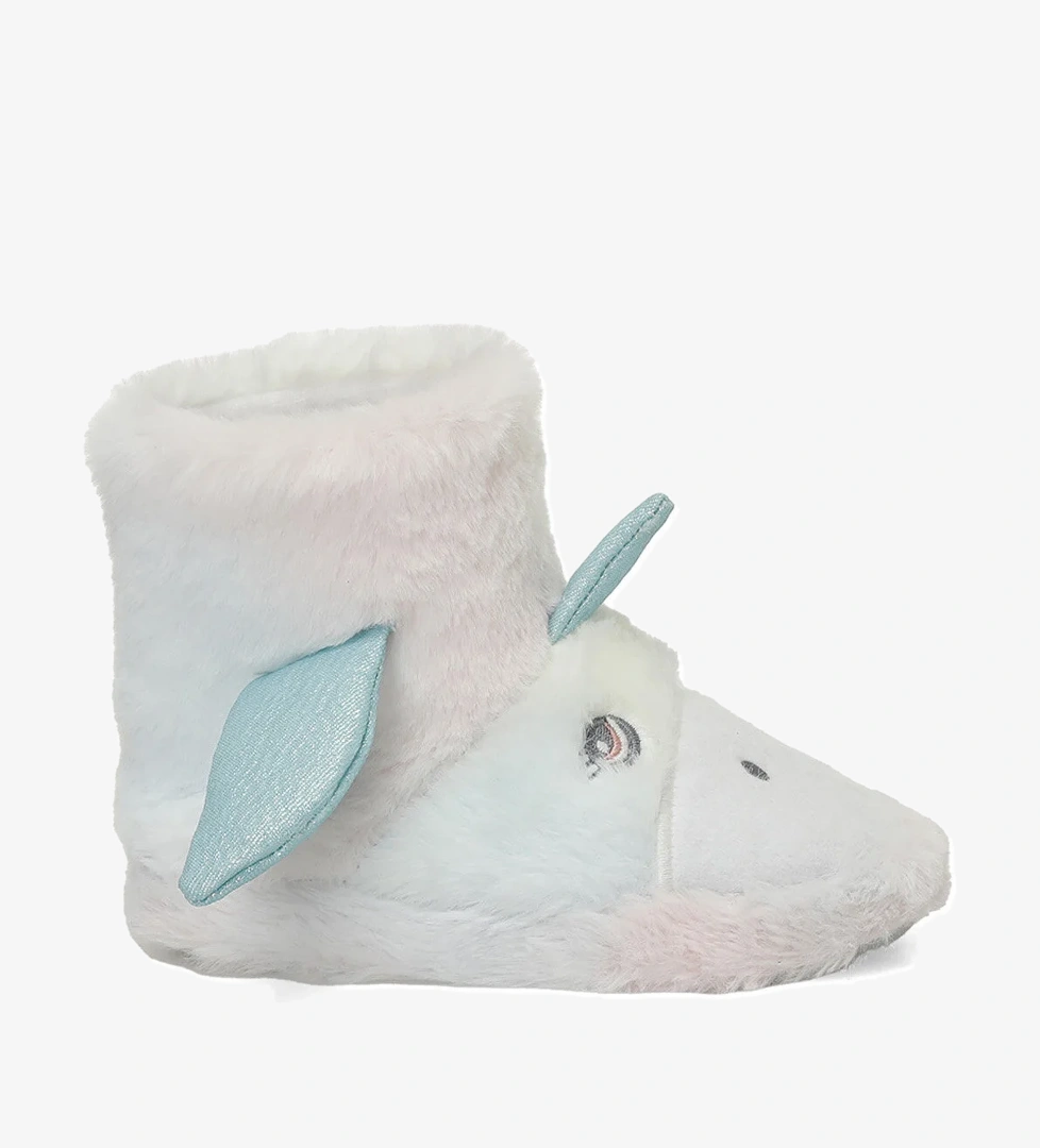 BEHASE.P4PR Çok Renkli Kız Çocuk Panduf - Görsel 1