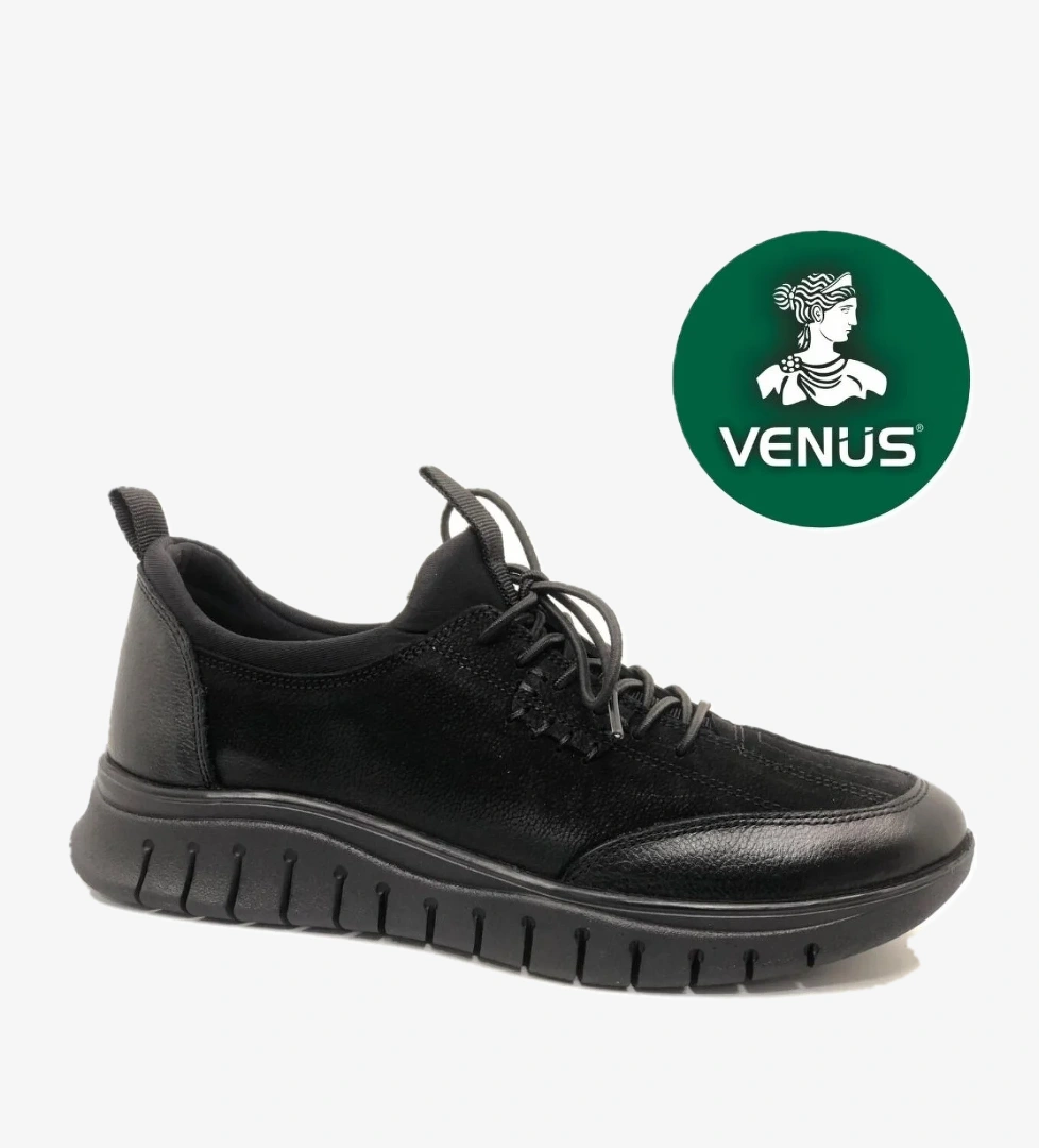 Venüs Bubi Hakiki Deri Ortopedik Kadın Casual Ayakkabı model görseli