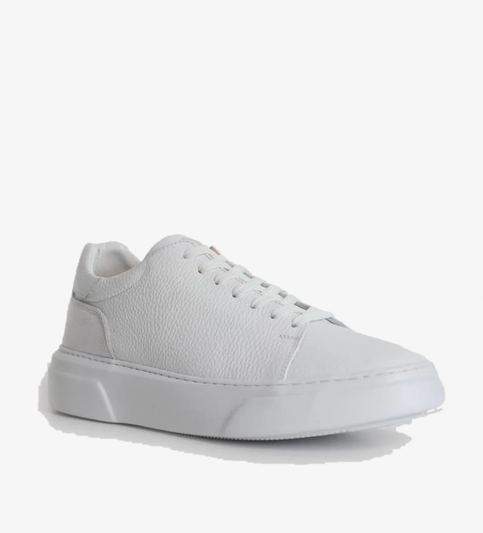 Tommy Günlük Erkek Deri Sneaker Ayakkabı