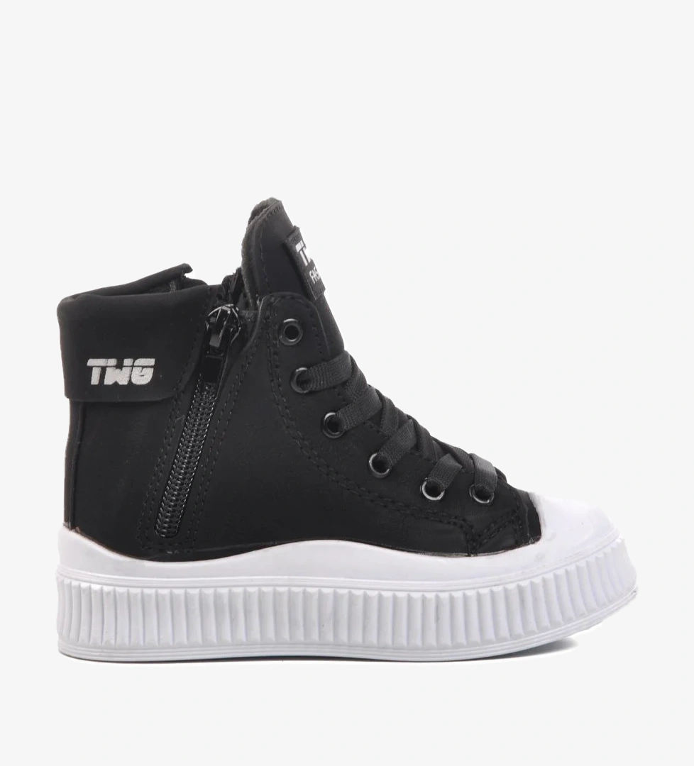 Walkway Orion-B Siyah-Beyaz Unisex Çocuk Bot model görseli