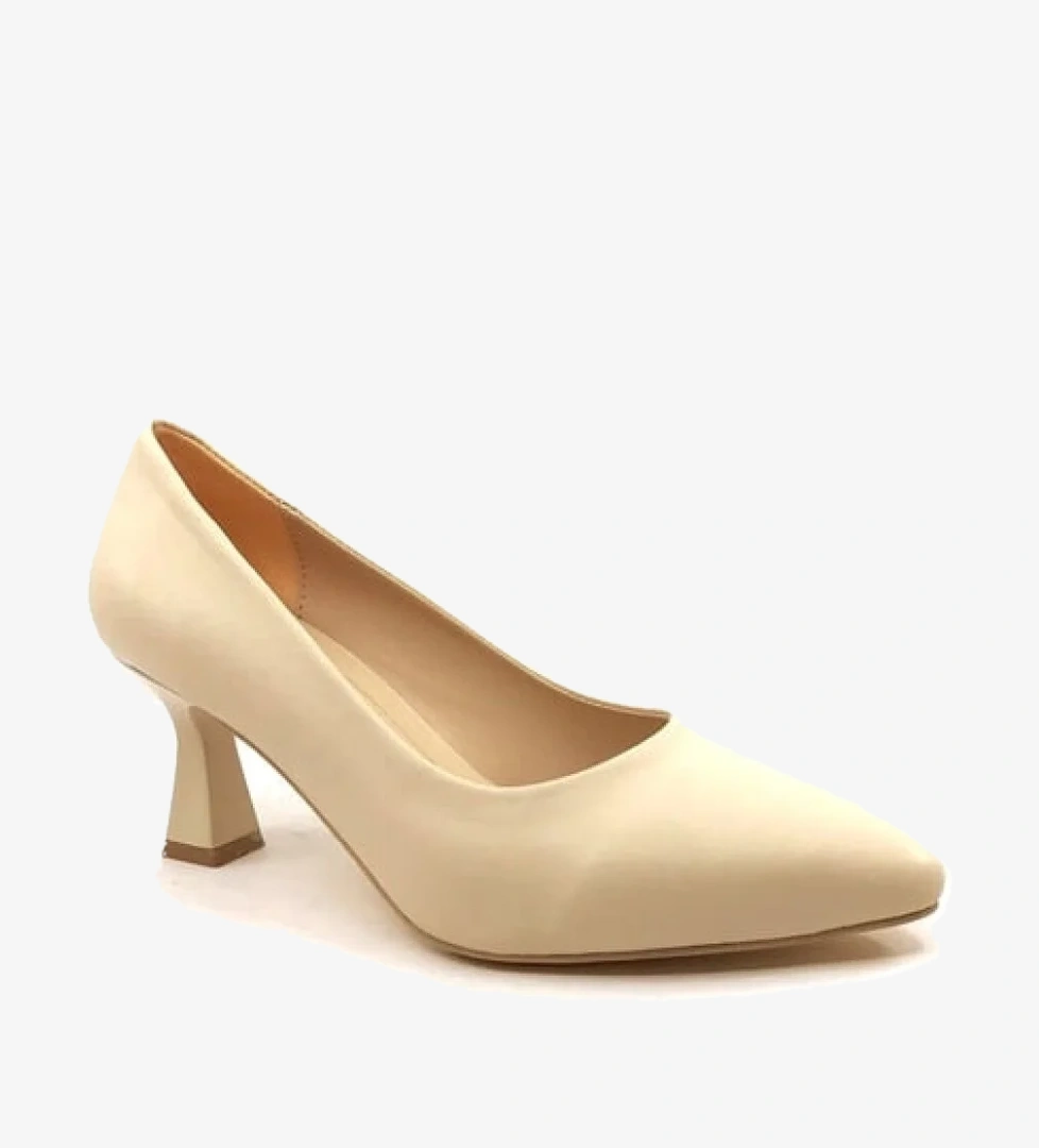 New Angel 320 Kadın Klasik Kısa Topuk Stiletto