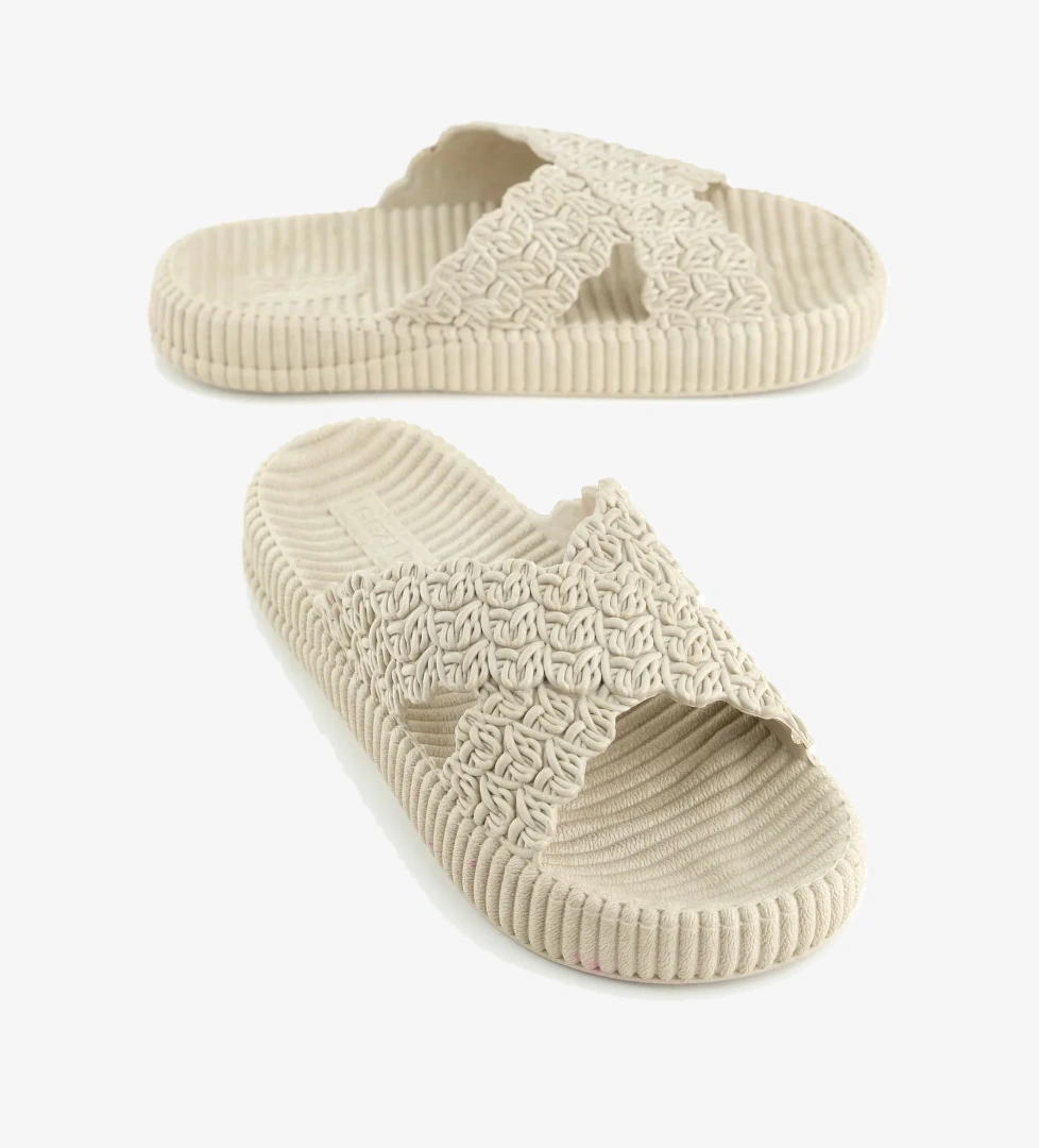 Kadın Yazlık Ev Banyo Islak Zemine Uygun Terlik - Görsel 1