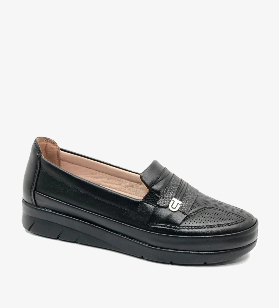 Berfi̇lla Berfilla Dr.Tavsiyeli İçi %100 Deri Anne Kadın Babet Ayakkabı model görseli