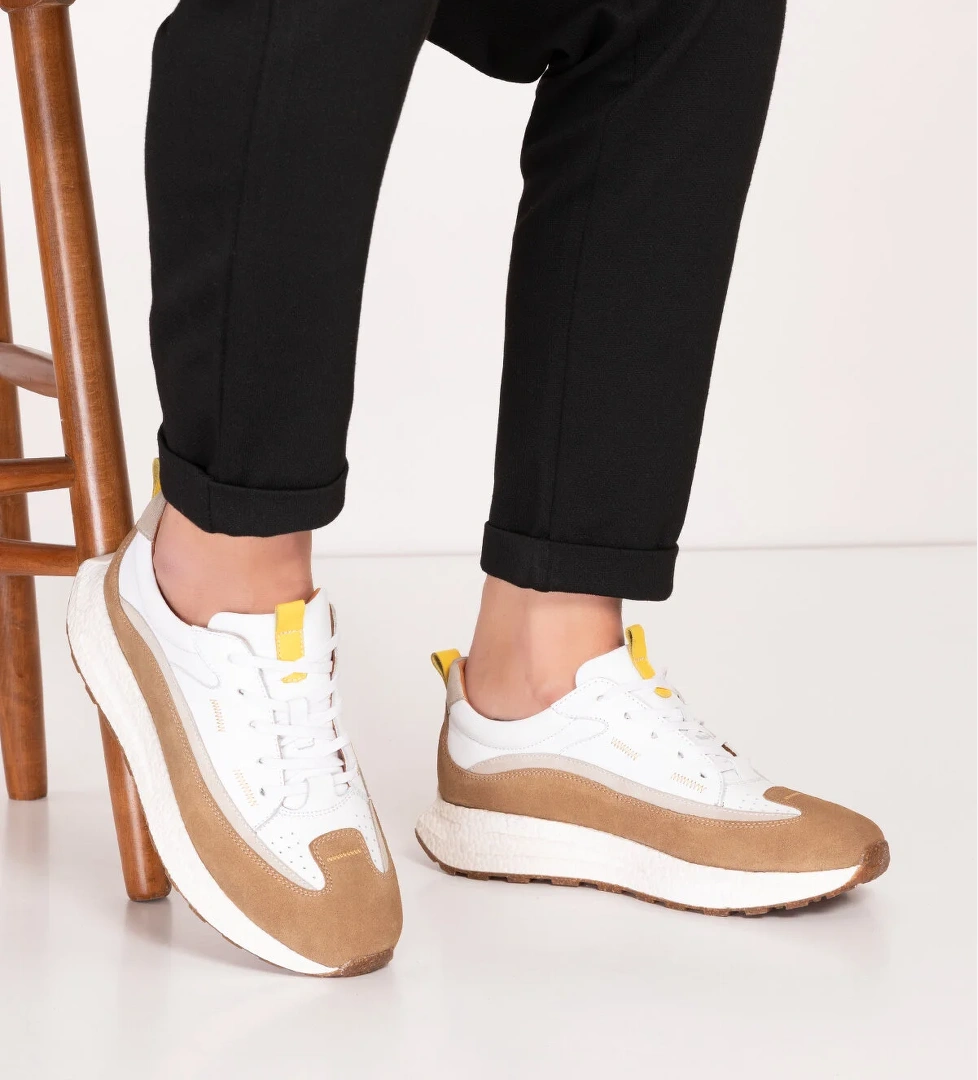 Gondol Içi Dışı Hakiki Deri Şık Günlük Ayakkabı ny.896