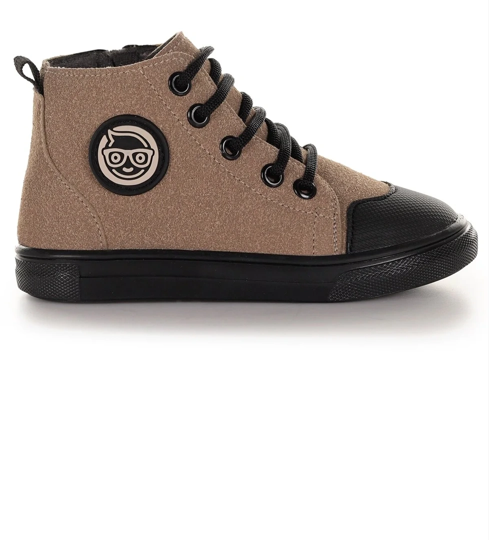 Kai Fermuarlı Erkek Çocuk Günlük Bot Ayakkabı Kum