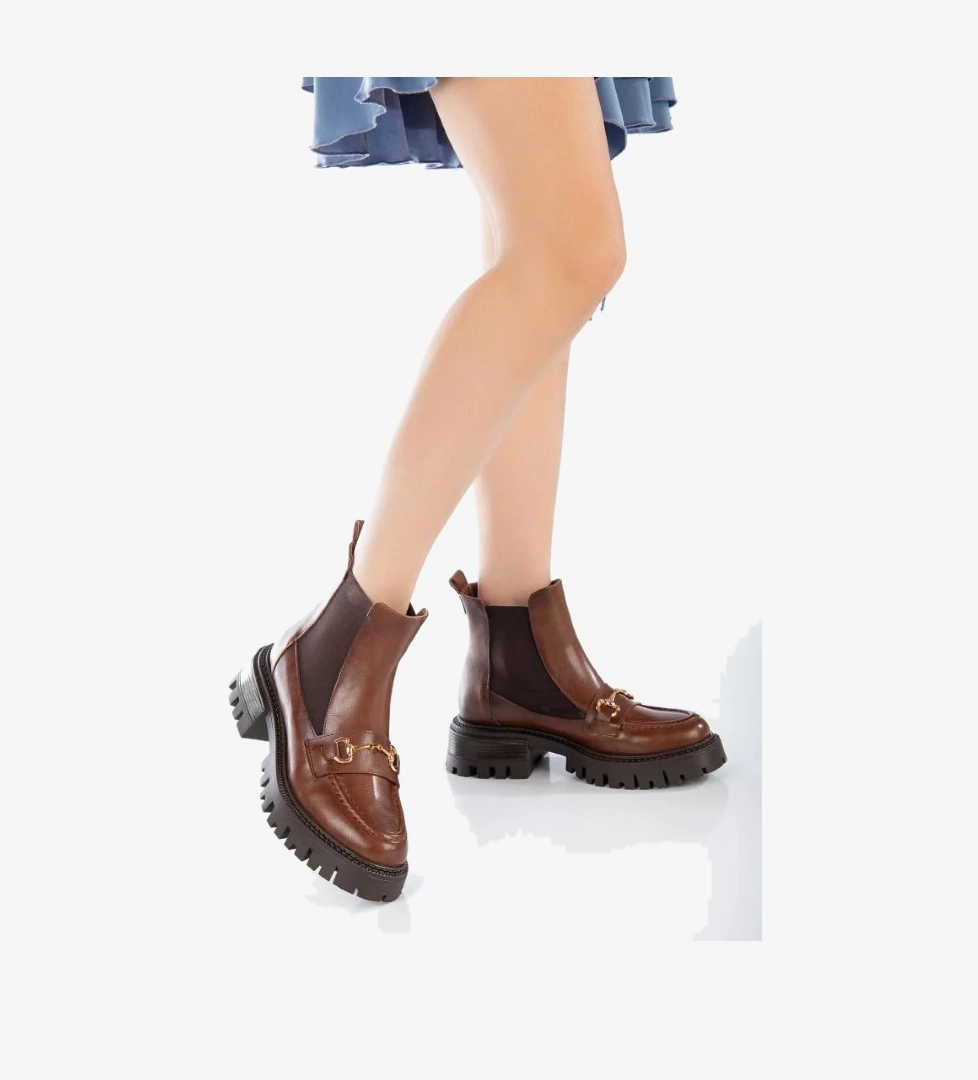 Papuçcity Mnrs 03037 Toka Detaylı Kadın Günlük Bot model görseli