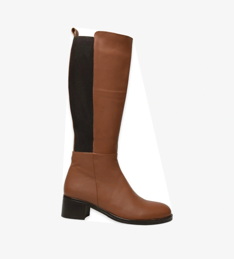 Mammamia D24Kc-5035 Günlük Taba Kadın Çizme model görseli