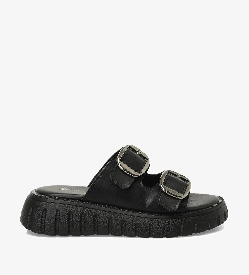 25S-149 5FX Siyah Kadın Terlik - Görsel 1