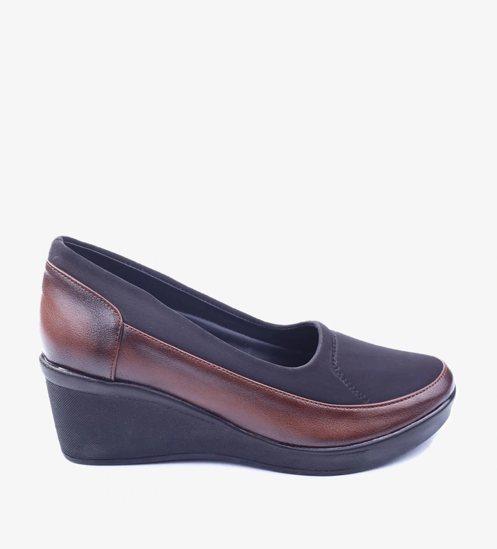 Mavişim 3334 Kadın Dolgu Topuk Strech Ayakkabı - Görsel 1