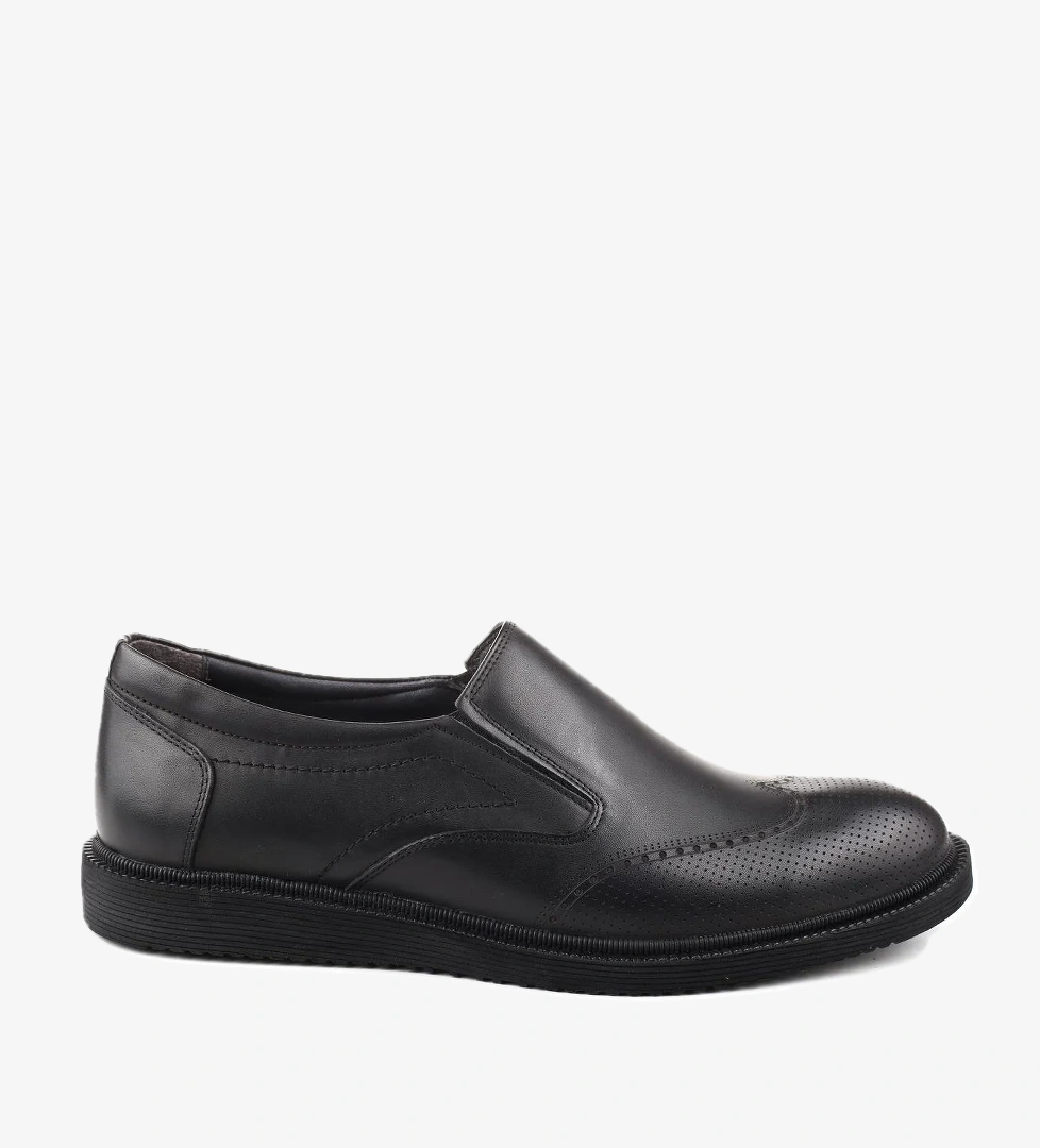 Papuç Sepeti 130 Büyük Numara Hakiki Deri Günlük Erkek Ayakkabı model görseli