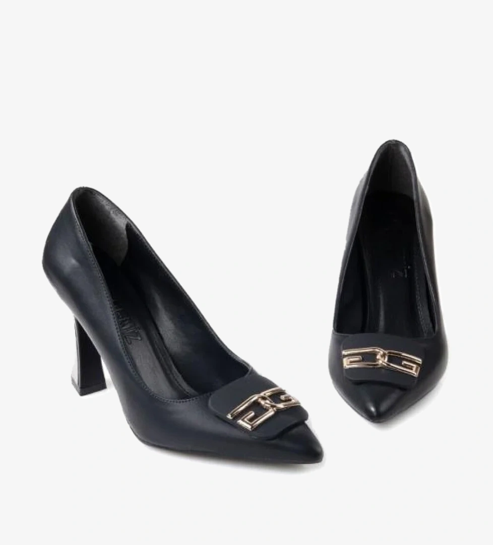 Dnz 03013 8,5 Cm Topuklu Kadın Stiletto Ayakkabı - Görsel 1