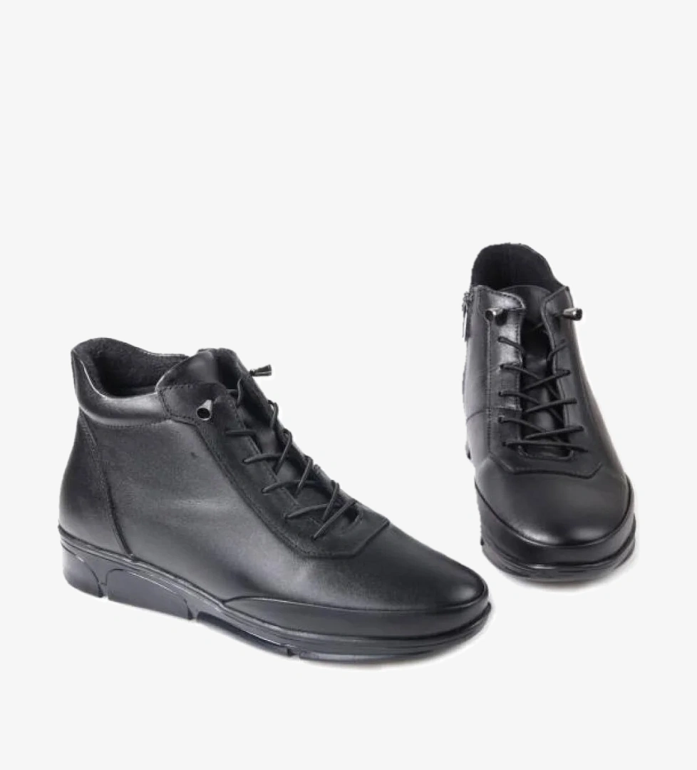 705 Ortopedik Kadın Günlük Deri Bot - Görsel 1