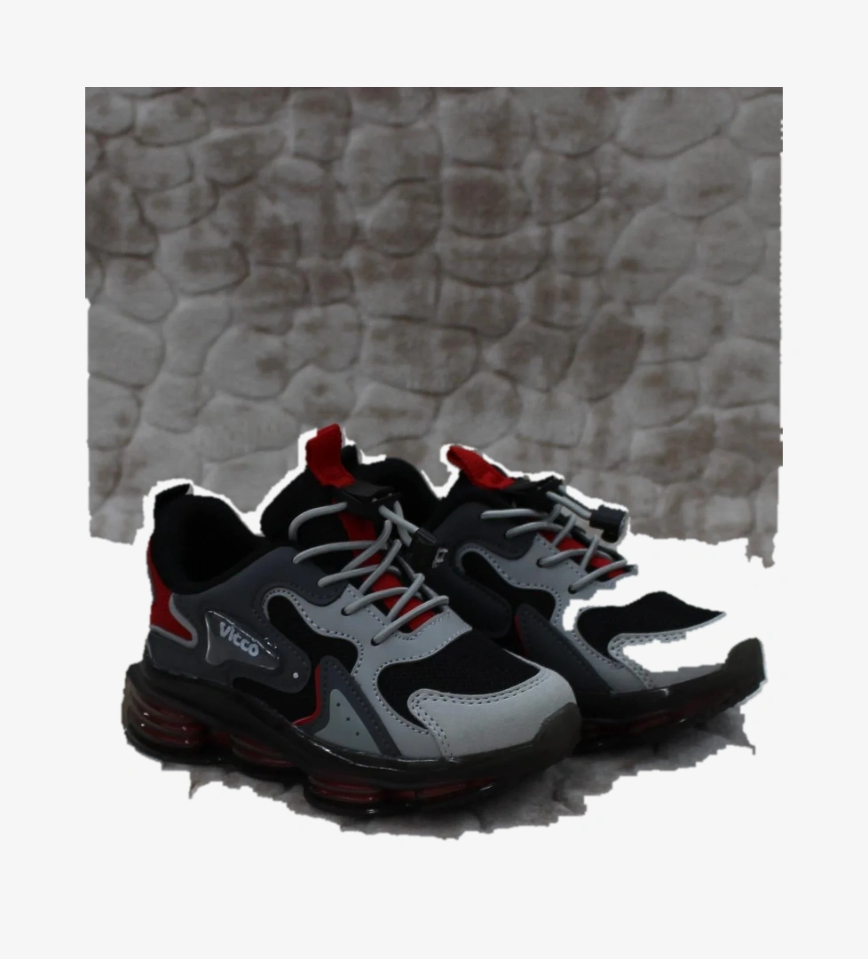 Vicco Vicco 346.F23Y.168 Mask Siyah Air Taban Erkek Çocuk Spor Ayakkabı Flo'da! Siyah - 1. görsel