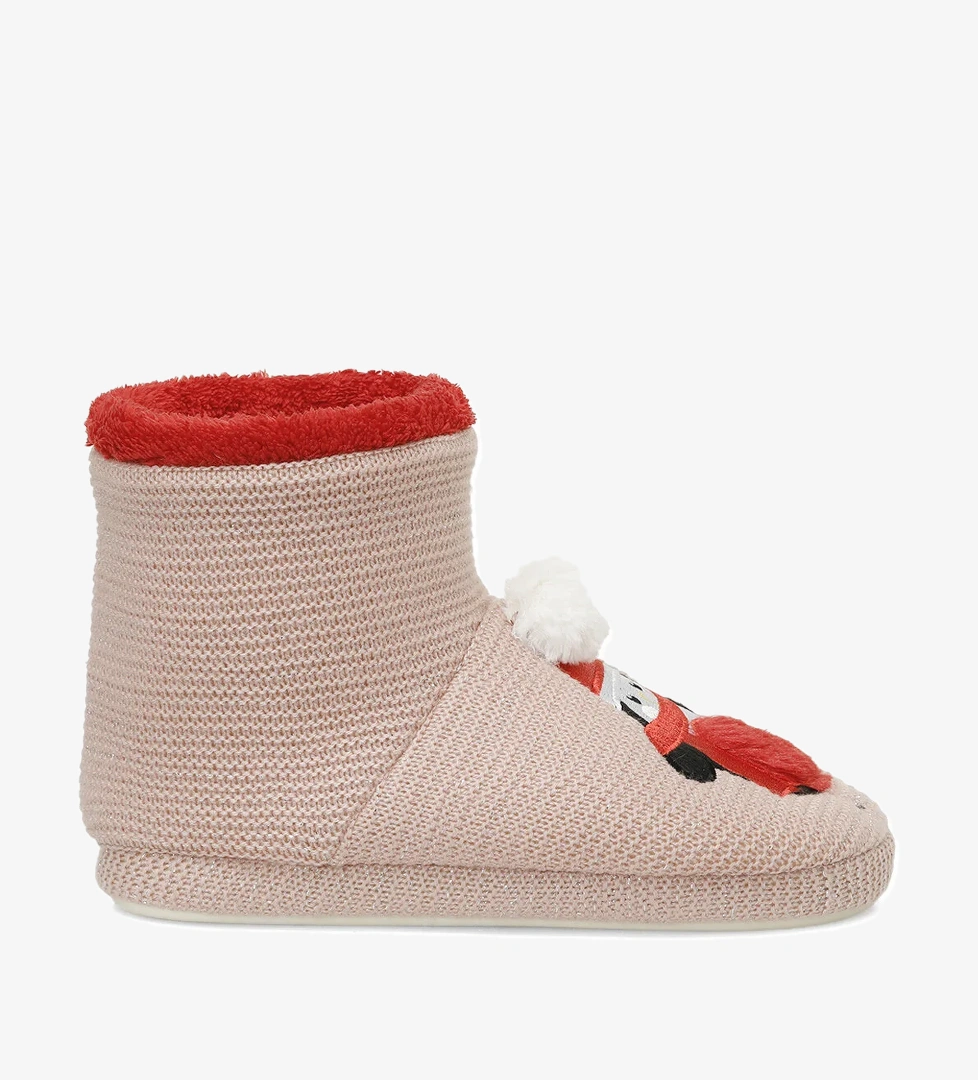 607094.Z4PR Pudra Kadın Panduf - Görsel 1