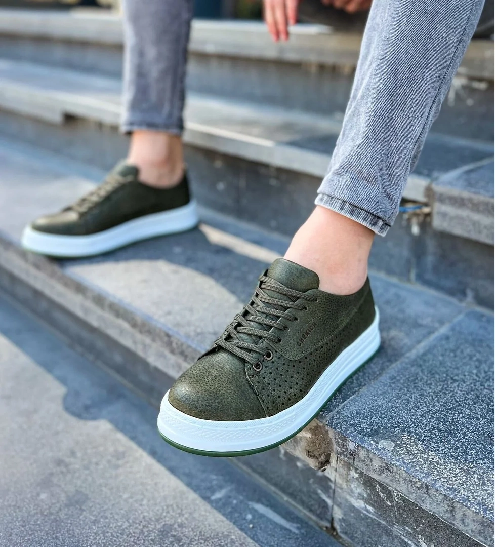 Chekich CH043 CBT Cowien Erkek Ayakkabi HAKI model görseli