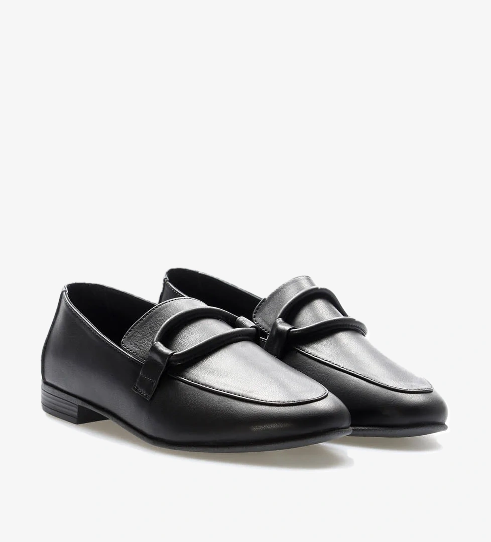 Hakiki Deri Kadın Babet Ayakkabı 657ZA5000