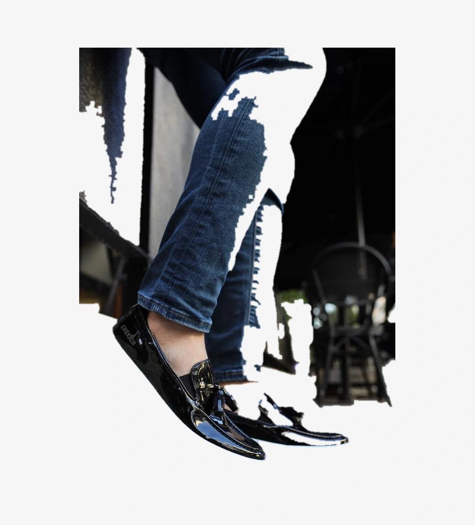 Chekich CH127 RBT Loafer-X Erkek Ayakkabı SIYAH model görseli