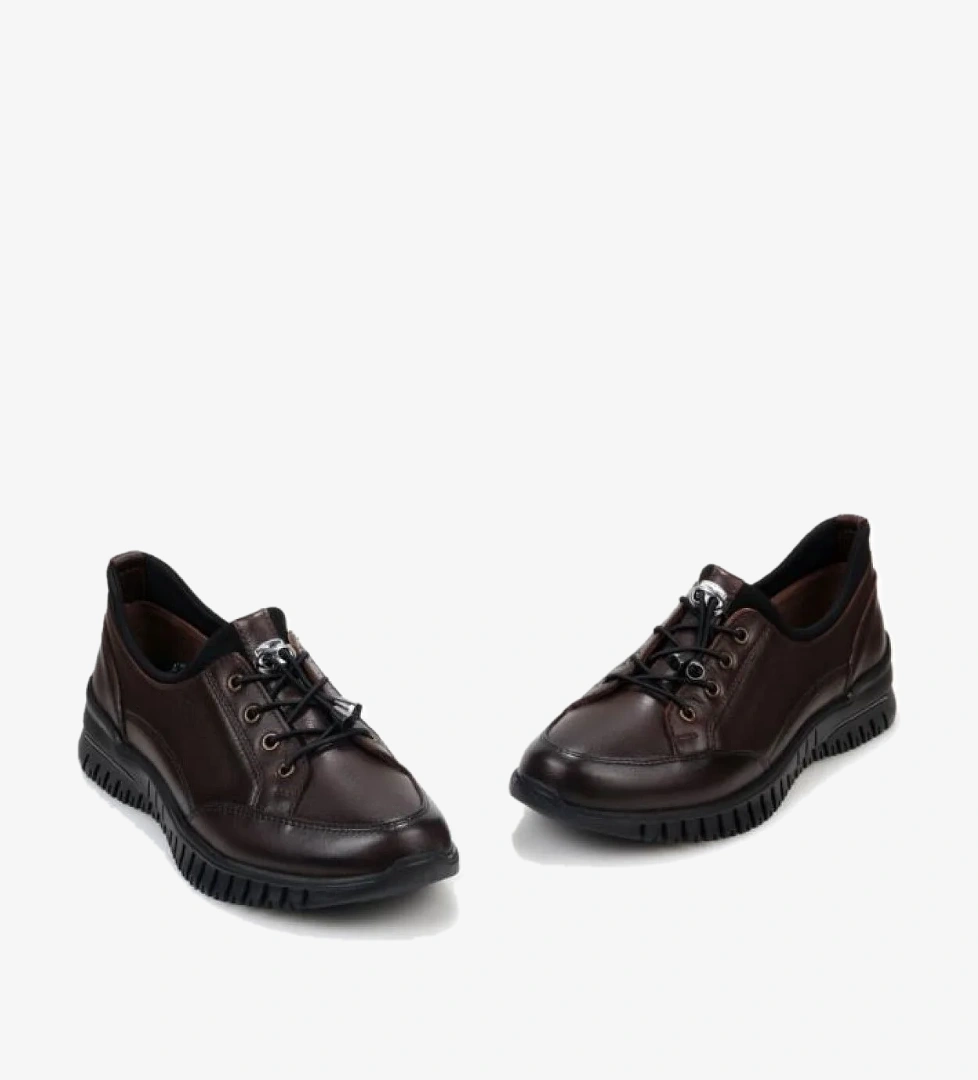 016-S Ortopedik Kadın Günlük Deri Ayakkabı