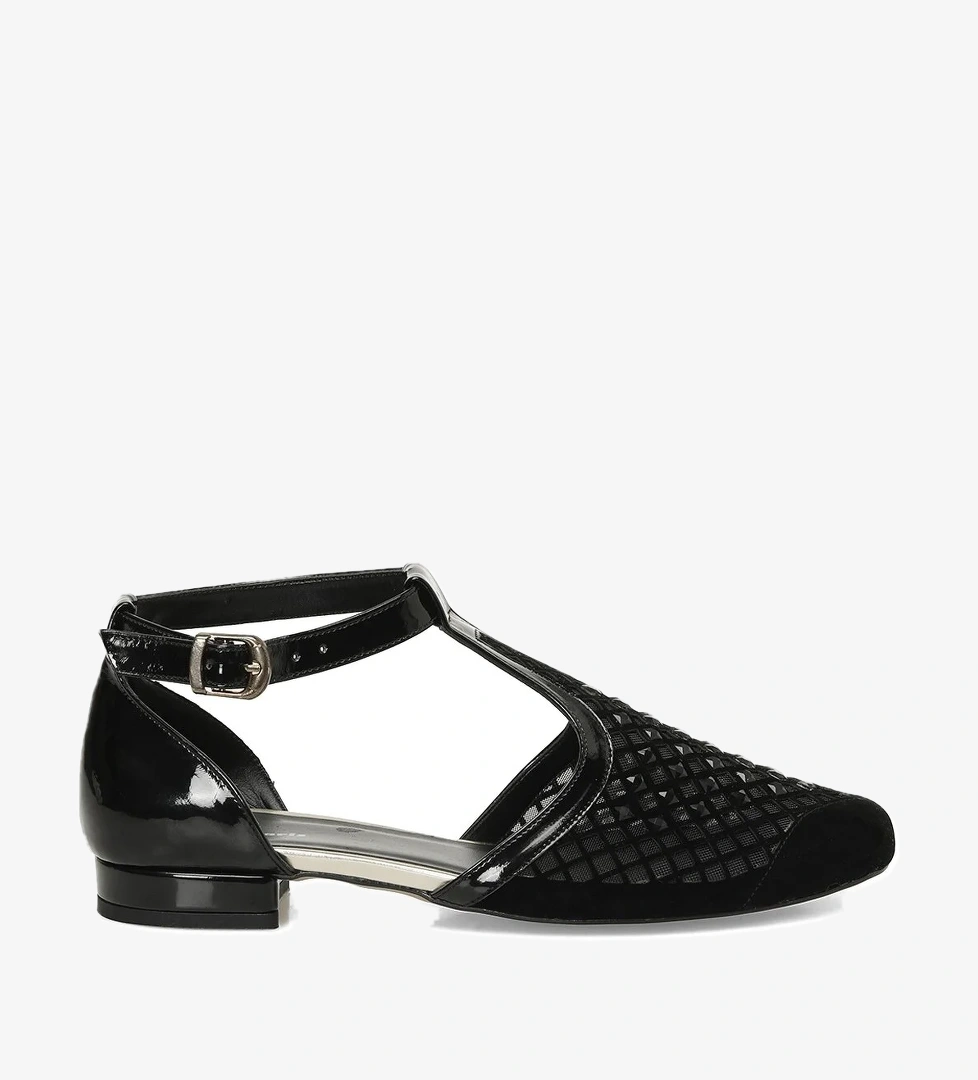 309724.Z 5FX Siyah Kadın Babet - Görsel 1