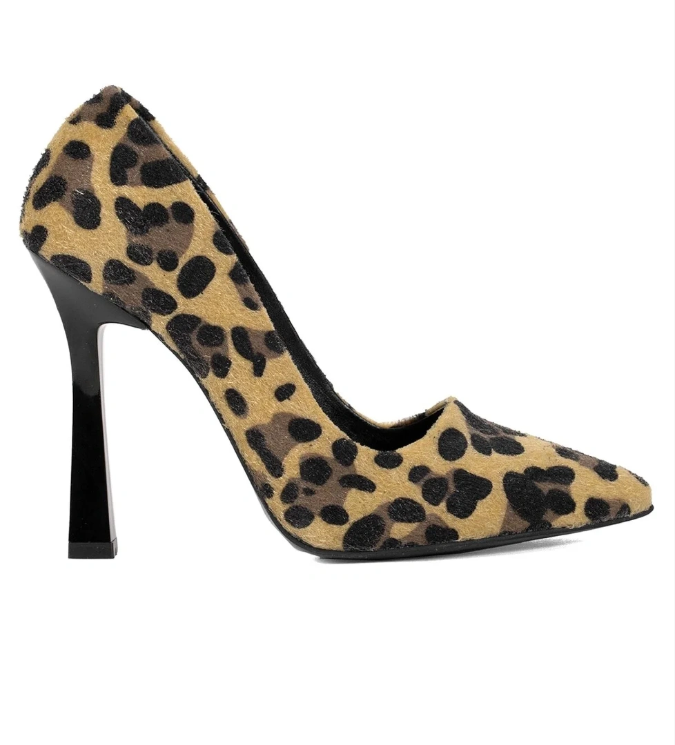Ayakkabı Fuarı Elit Mst1920T Kadın Stiletto Leopar model görseli