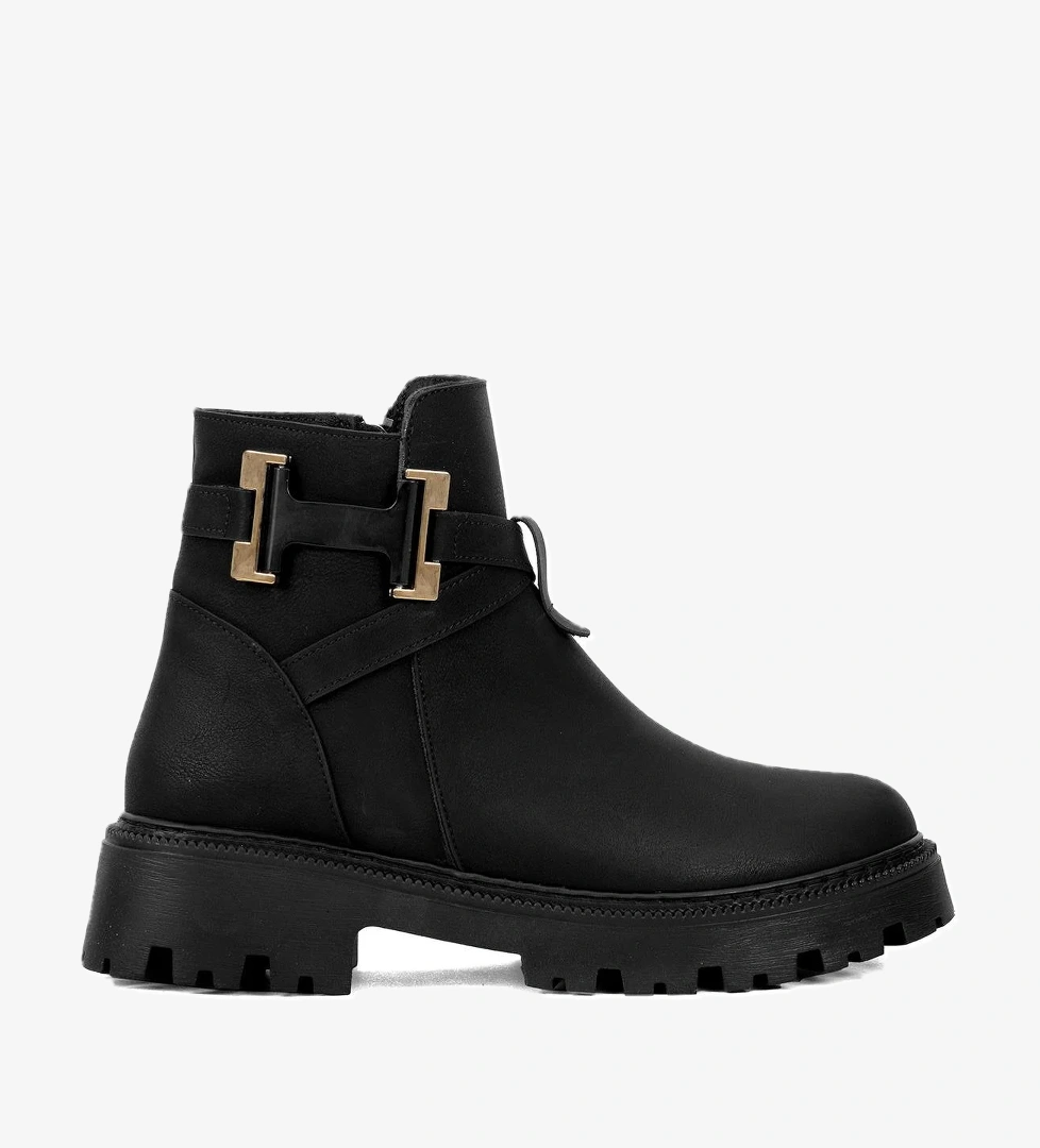 Ayakkabı Fuarı Elit ONY350N Kadın Klasik Bot Siyah model görseli