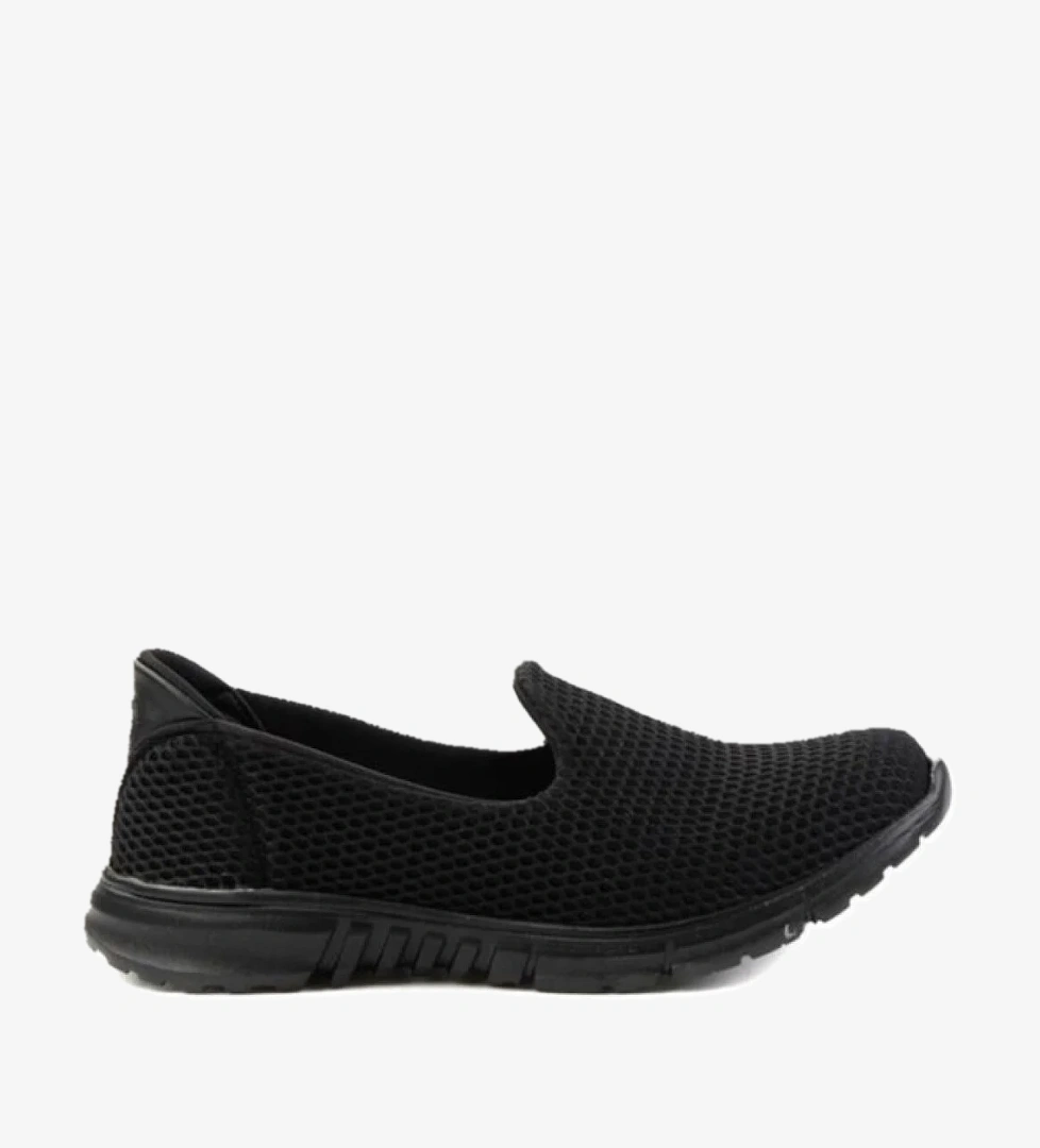 901-24 Triko Konforlu Esnek Kadın Sneaker - Görsel 1