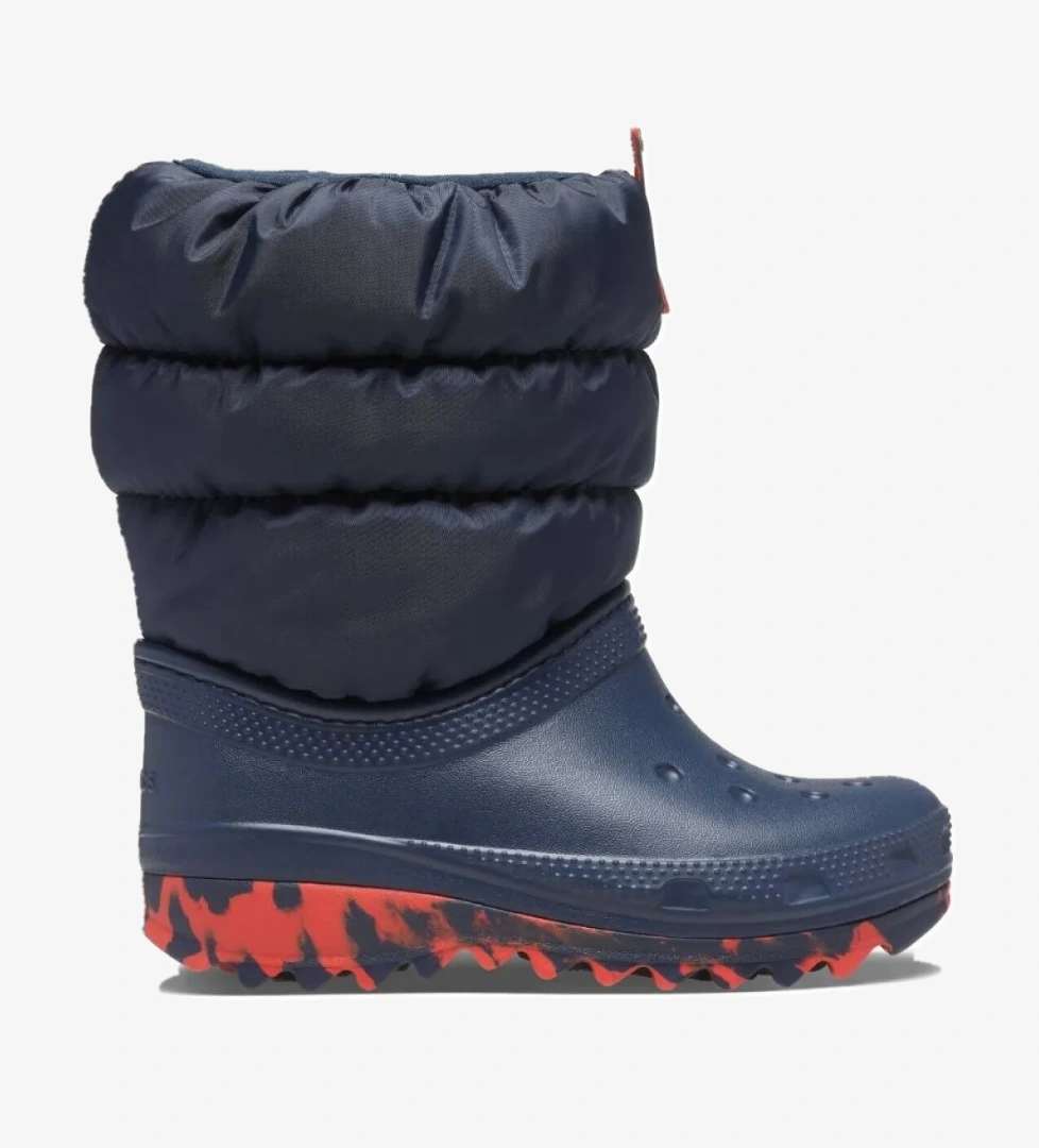 Crocs Classic Neo Puff Boot K Navy 207684-410 model görseli