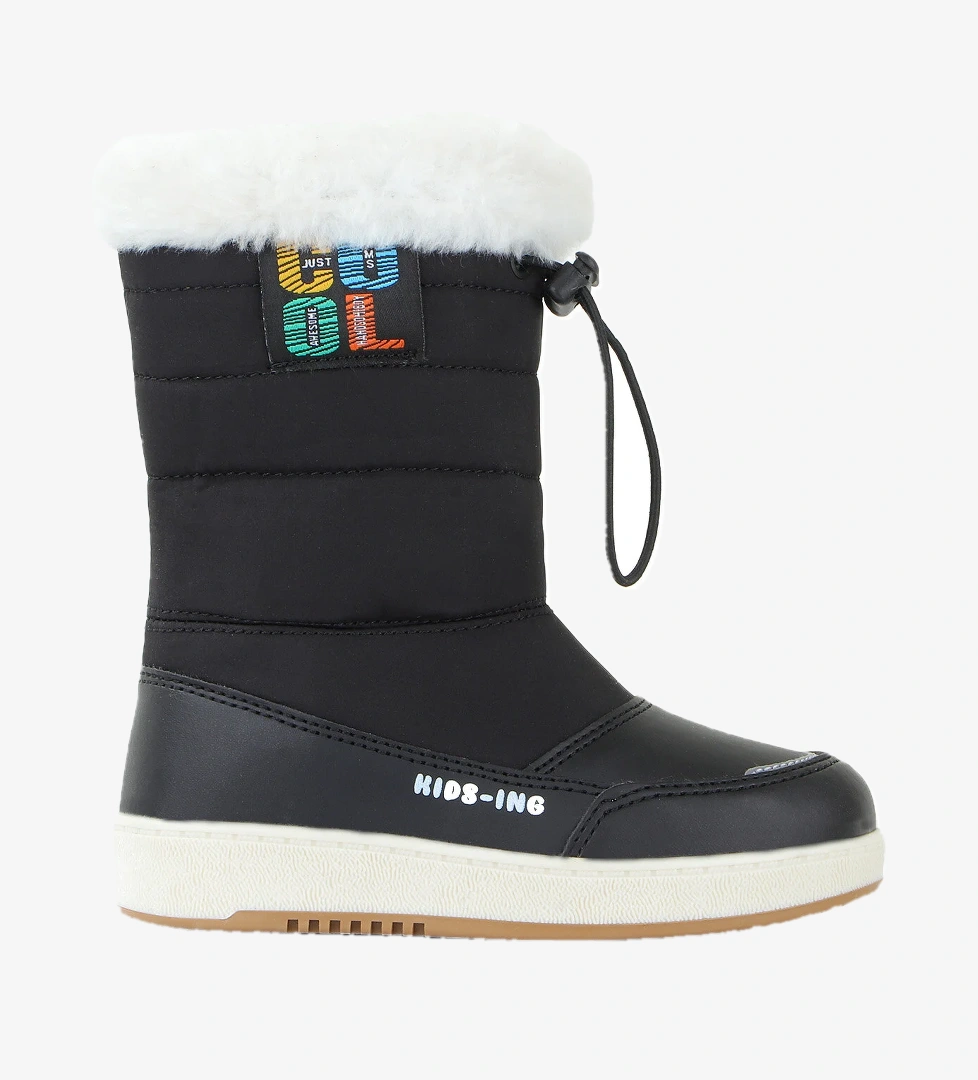 Vojo Warm Suya Dayanıklı Kürklü Fermuarlı Çocuk Çizme model görseli