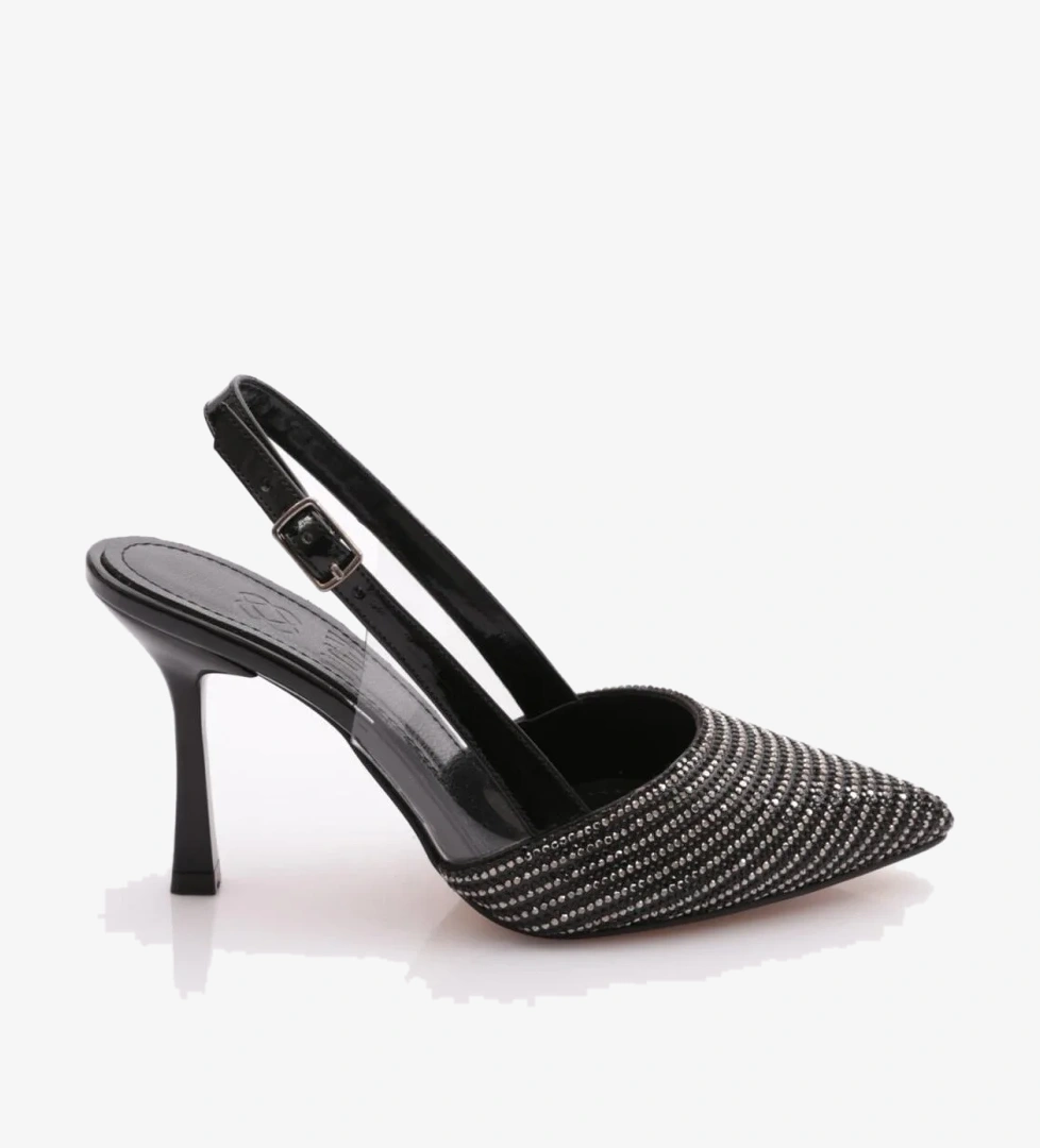 Dgn K961 Kadin Önü Kapali Abiye Ayakkabi model görseli