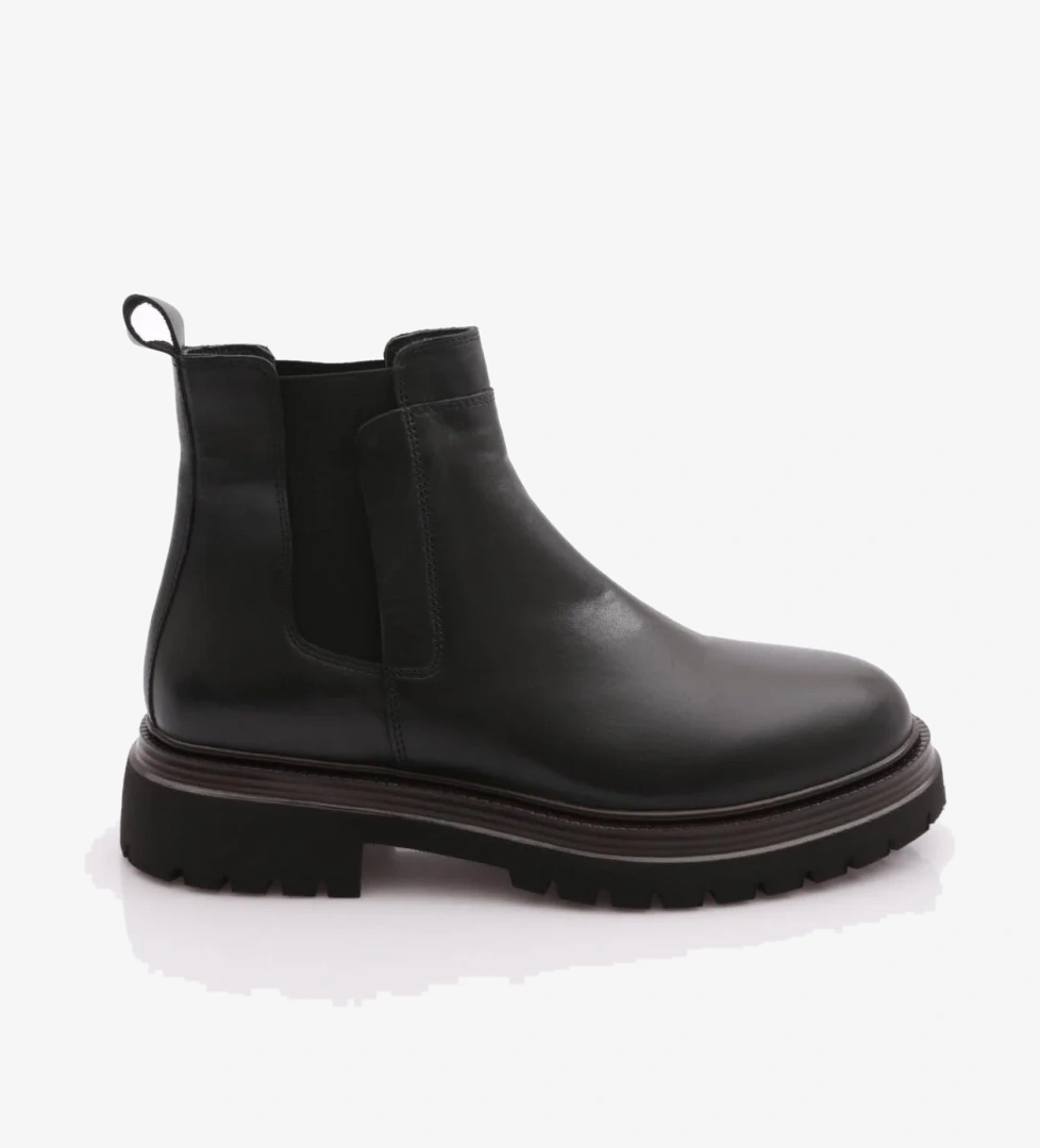 Dgn Dgn Siyah 12001 Erkek Strech Detayli Bot | Flo Siyah - 1. görsel