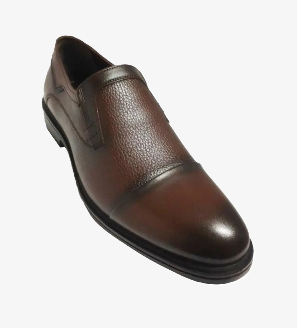 098-24 Hakiki Deri Klasik Erkek Ayakkabı - Görsel 1