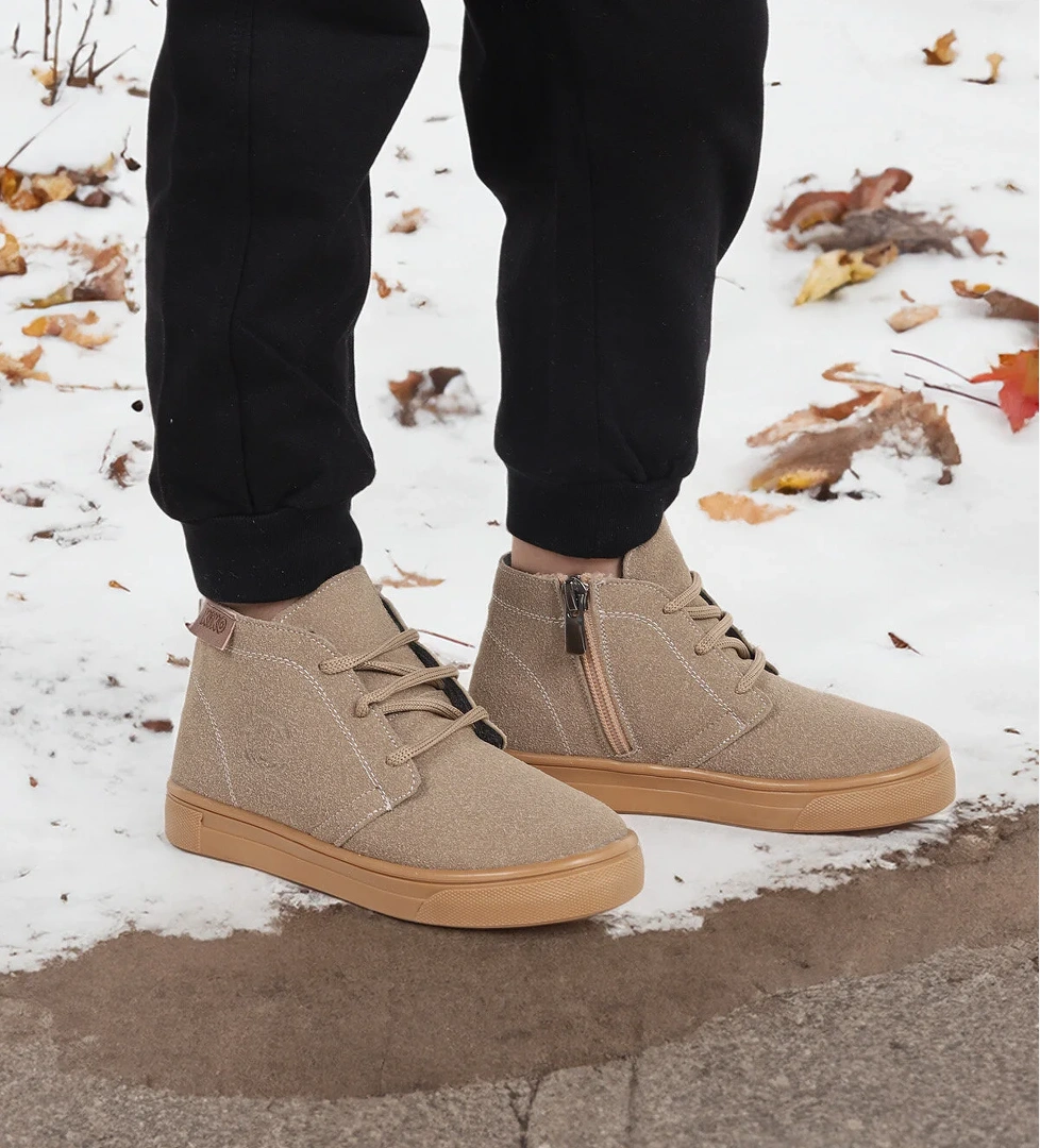 Homer Fermuarlı Erkek Bebek Günlük Bot Ayakkabı Kum