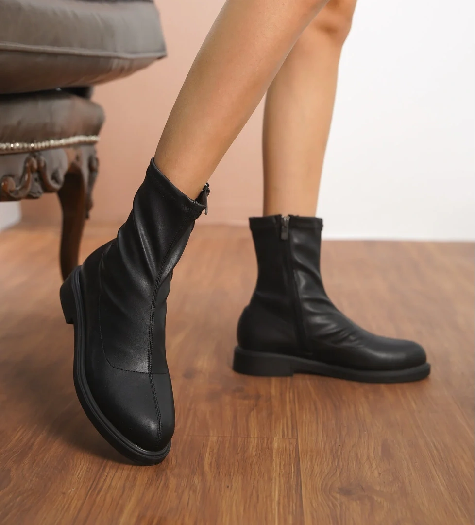 Garantili D292 Kadın Soğuk Geçirmez Kışlık Bot