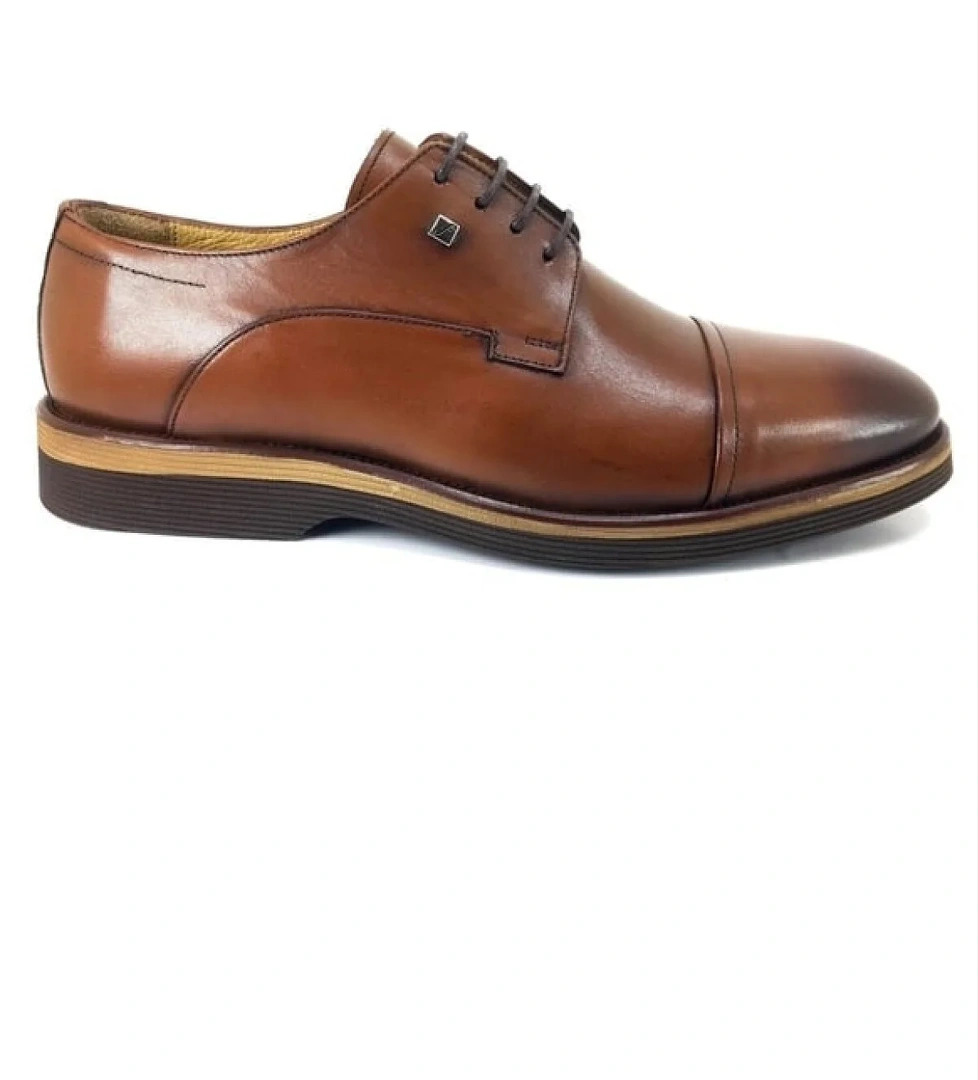 3103 Hakiki Deri Eva Taban Erkek Klasik Ayakkabı - Görsel 1