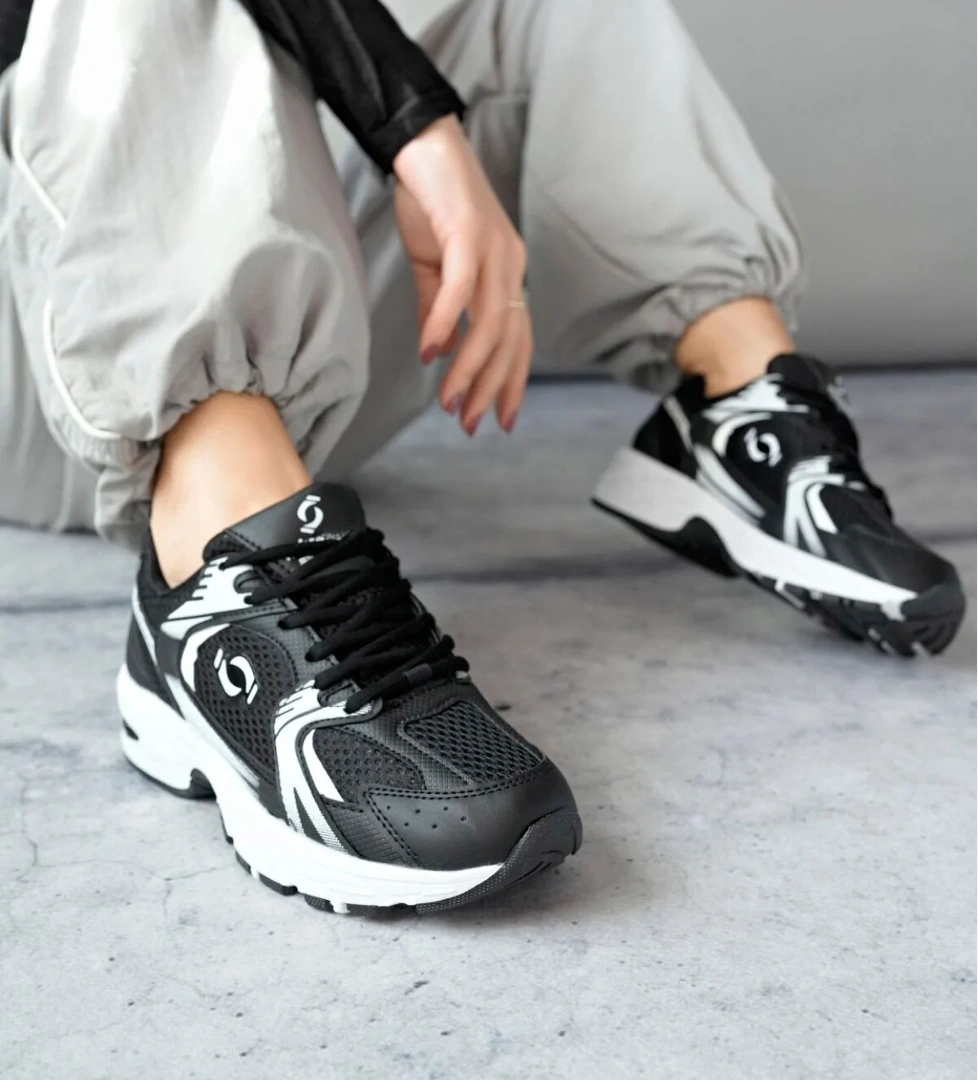 MOJEH Kadın Ortopedik Günlük Garantili Bağcıklı Yürüyüş Koşu Sneaker Spor Ayakkabı