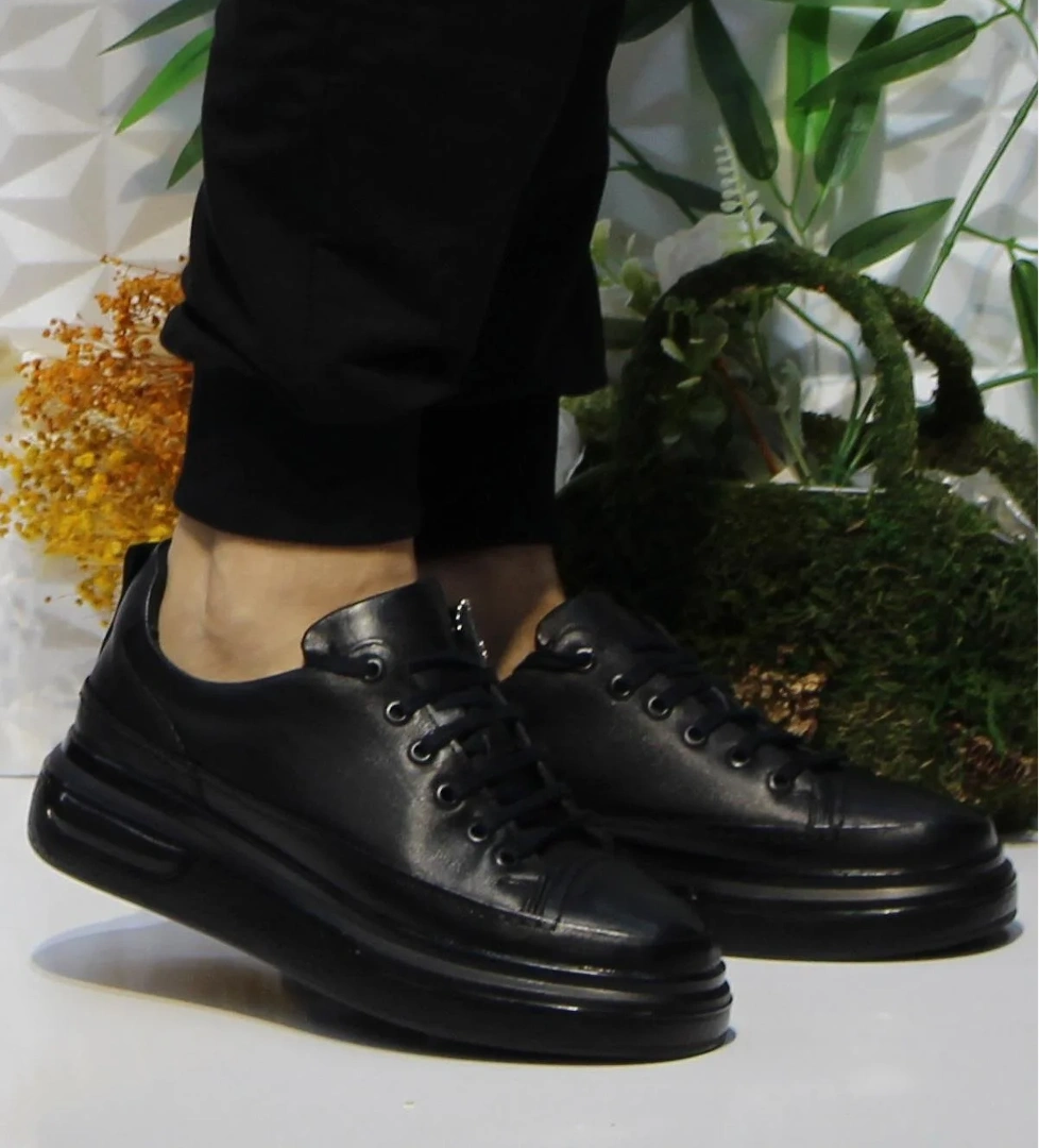 M.p 242 1870 Siyah Rahat Orijinal Ürün Hakiki Deri Erkek Ayakkabı model görseli