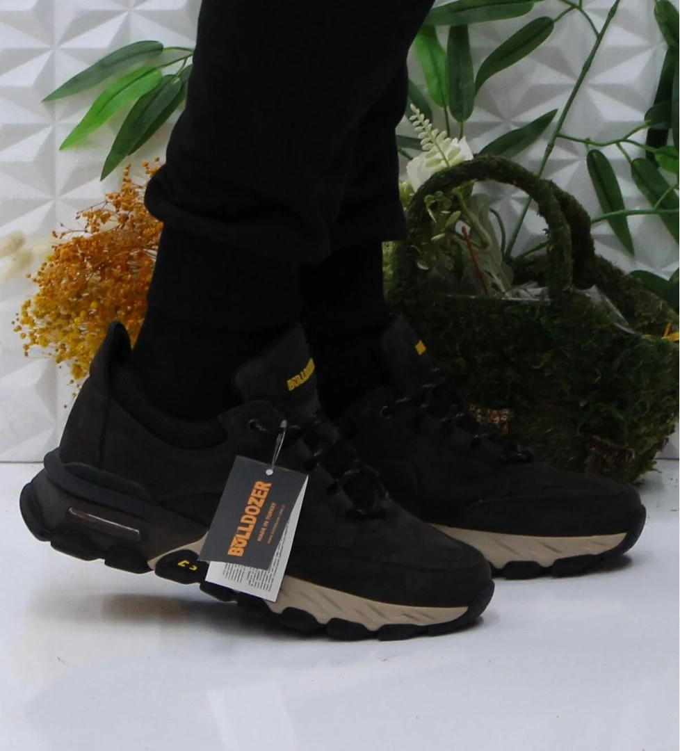 Bulldozer 250011 Antrasit Nubuk Rahat Orijinal Ürün Hakiki Deri Erkek Ayakkabı model görseli