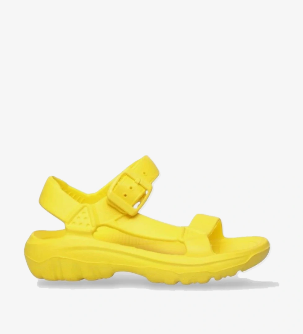 Kolay Giyilebilir Rahat Eva Çocuk Sandalet SARI - Görsel 1