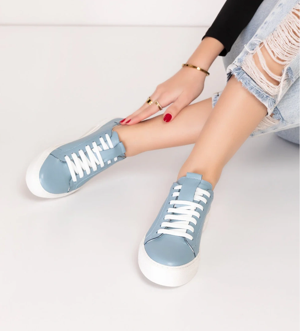 Gondol Hakiki Deri Anatomik Taban Spor Ayakkabı alsx.1352 - Görsel 1